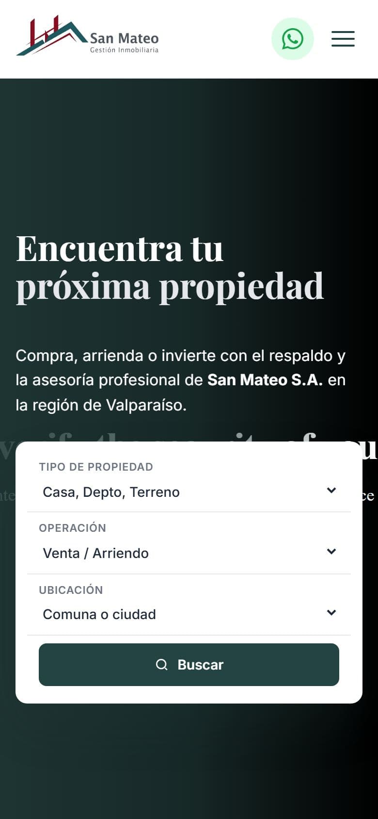 San Mateo en móvil